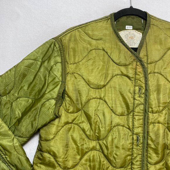 M-65 Field Jacket Liner Mens S Army Green Cold Weather Gibraltar DLA100 - Picture 6 of 13